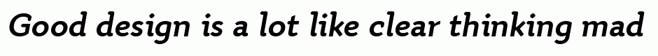 Quiza Pro Bold Italic