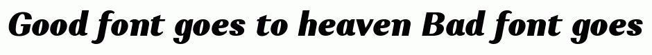 Alethia Pro Black Italic
