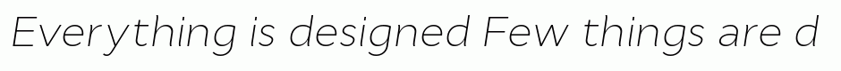 Cyntho Pro ExtraLight Italic