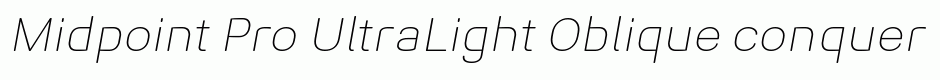 Midpoint Pro UltraLight Oblique