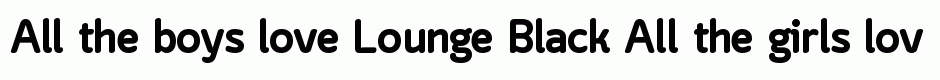Lounge Black