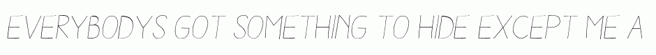 Aracne Light Italic