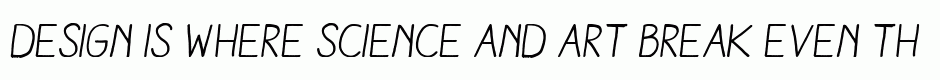 Aracne Regular Italic