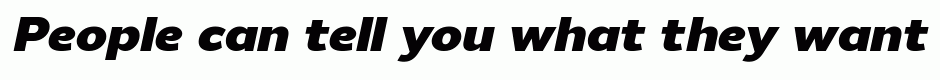 Uniman Black Italic