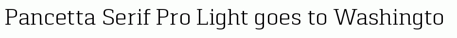 Pancetta Serif Pro Light