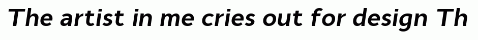 Cyntho Pro Bold Italic