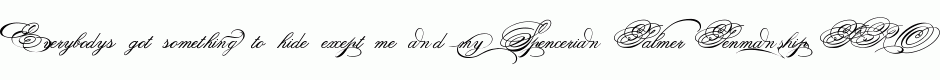 Spencerian Palmer Penmanship PRO