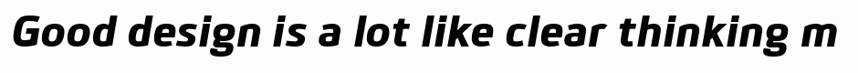 Bitner ExtraBold Italic