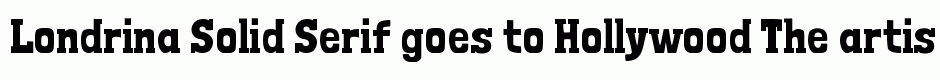 Londrina Solid Serif