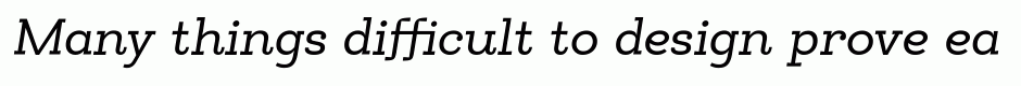 Egalite Italic