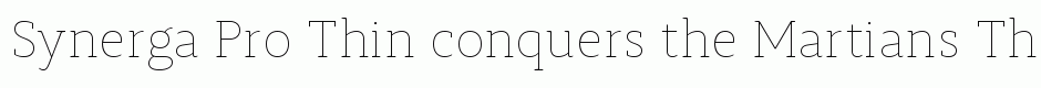 Synerga Pro Thin