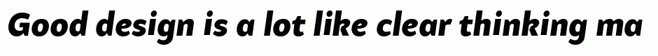 Samo Sans Pro Black Italic