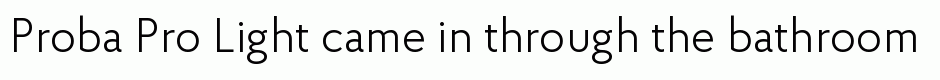 Proba Pro Light