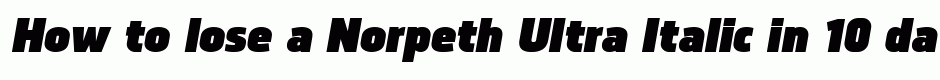 Norpeth Ultra Italic