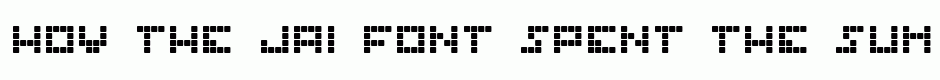 Jai Font