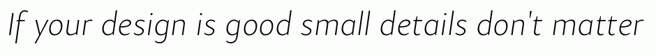 Samo Sans Pro Thin Italic