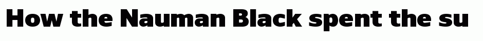 Nauman Black