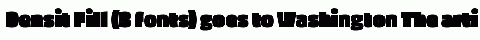 Densit Fill (3 fonts)