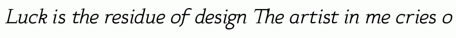 Xcetera italic