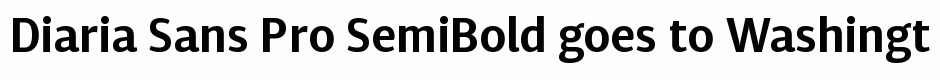 Diaria Sans Pro SemiBold