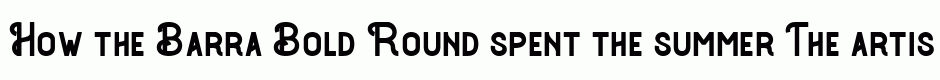 Barra Bold Round