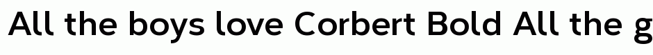 Corbert Bold