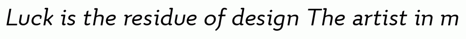 Quiza Pro Italic