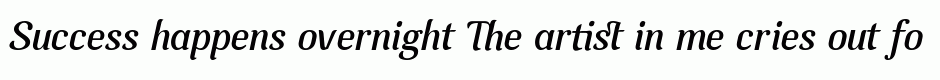 Charm-Italic