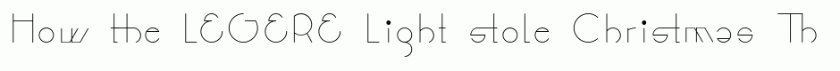 LEGERE Light