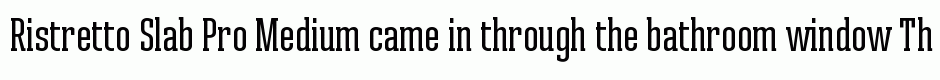 Ristretto Slab Pro Medium