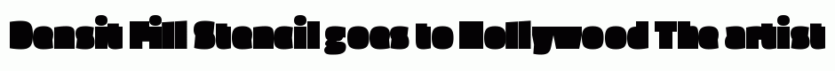 Densit Fill Stencil