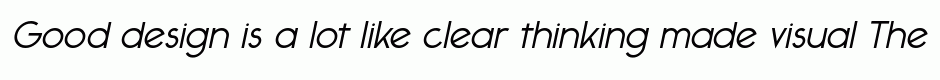Ealing regular italic