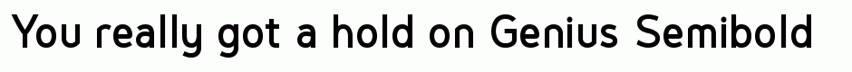 Genius Semibold