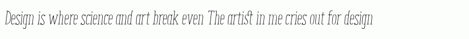ENYO Slab Light Italic