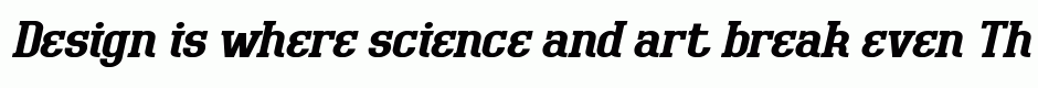 Bigboy bold italic