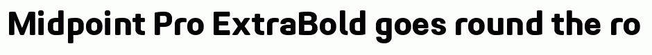 Midpoint Pro ExtraBold