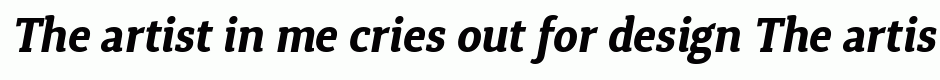 Synerga Pro Bold Italic