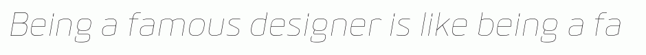 Bitner UltraLight Italic