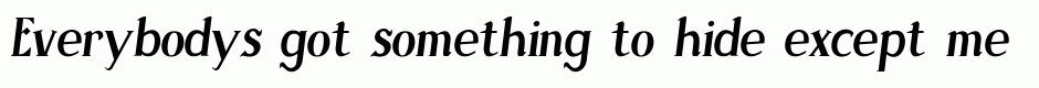 Sonten-Italic