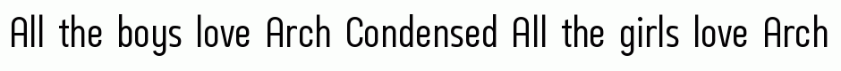 Arch Condensed