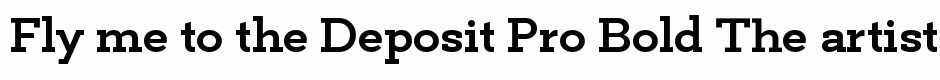 Deposit Pro Bold