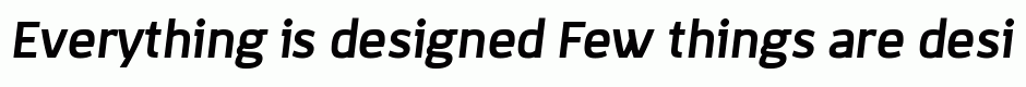 Korpo Sans bold italic
