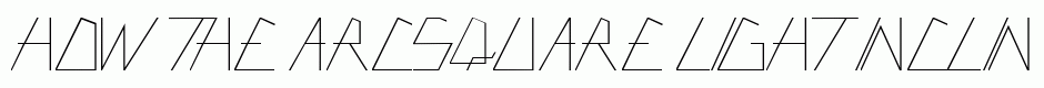 Arcsquare-LightInclined