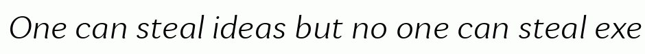 Espuma Pro Light Italic