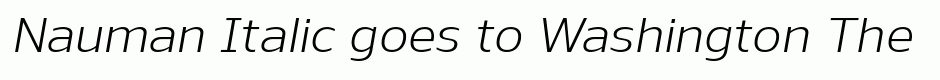 Nauman Italic