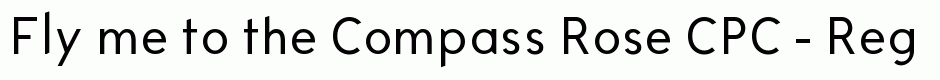 Compass Rose CPC - Regular