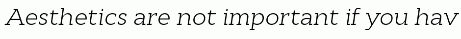 Cyntho Slab Pro Light Italic