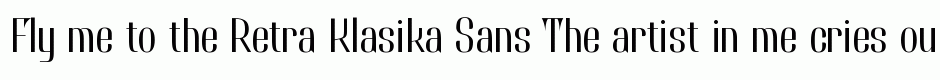 Retra Klasika Sans