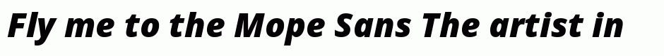 Mope Sans