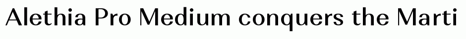 Alethia Pro Medium